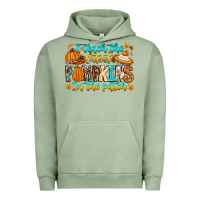 Pigment Oil Green i teach the cutest pumpkins in the patch Urban Hoodie - CowhideDigitalArt