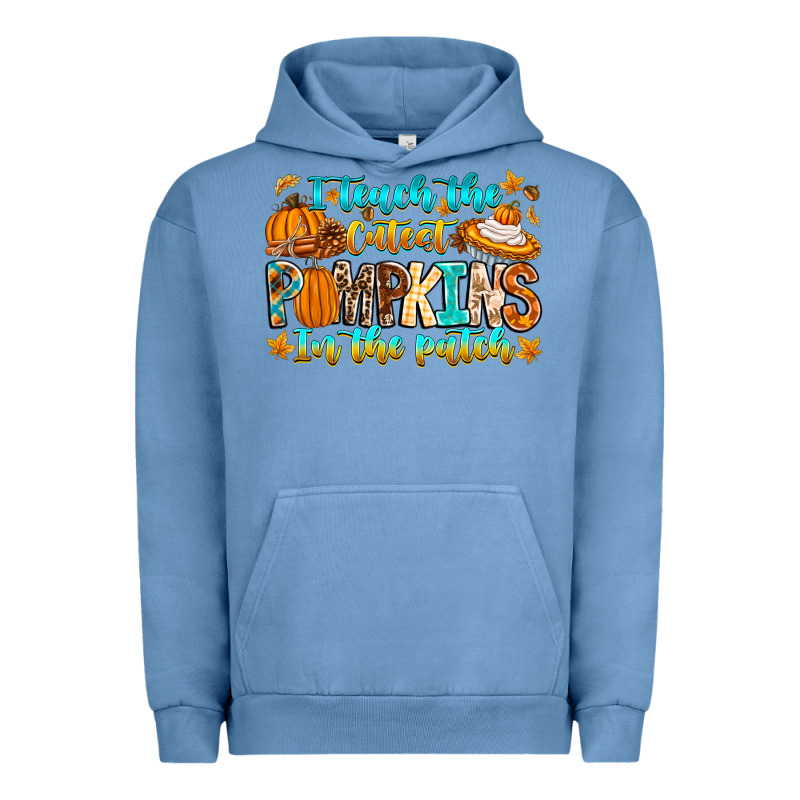 I Teach The Cutest Pumpkins In The Patch Urban Hoodie by CowhideDigitalArt | Teevron
