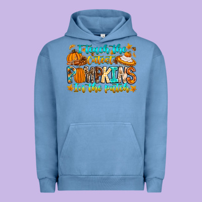 I Teach The Cutest Pumpkins In The Patch Urban Hoodie Designed By Cowhidedigitalart