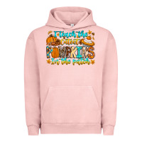 Pigment Salmon i teach the cutest pumpkins in the patch Urban Hoodie - CowhideDigitalArt