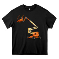 Black Boom Lift Heavy Core Tee - LillyAllenDesigns