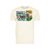 Vintage Arctic Small Town Mama With Sheeps Vintage Tee - BundleAndBundleShop