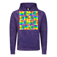 Cloud Purple Pride lgbtq flag and leopard with glitter seamless Vintage Hoodie - BundleAndBundleShop