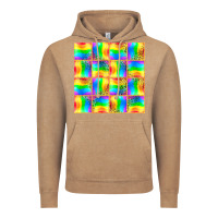 Vintage Coffee Pride lgbtq flag and leopard with glitter seamless Vintage Hoodie - BundleAndBundleShop