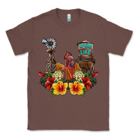 Chestnut farm life rooster Classic Tee - SublimationCraftShop