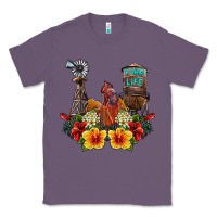 Lavender farm life rooster Classic Tee - SublimationCraftShop