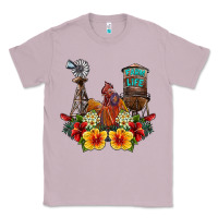 Lilac farm life rooster Classic Tee - SublimationCraftShop