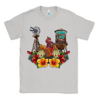 Moon Dust farm life rooster Classic Tee - SublimationCraftShop