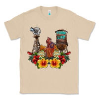 Mushroom farm life rooster Classic Tee - SublimationCraftShop