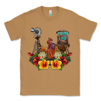 Toasted Coconut farm life rooster Classic Tee - SublimationCraftShop
