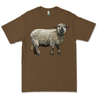 Cacao hampshire sheep Premium Tee - LillyAllenDesigns