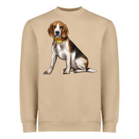 Mushroom beagle with overflow Heavyweight Sweatshirt - texasbilliewilder