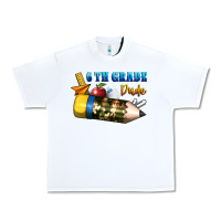 White 6 th grade dude Urban Heavy Tee - BundleAndBundleShop