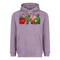 Lavender Mexico Coffee Cups With Cactus And Tequila Bottle Heavyweight Hoodie - FaDigitalArtStudio