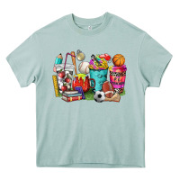 Arona p.e. teacher coffee cups Heavy Core Tee - NancyCooperArtShop