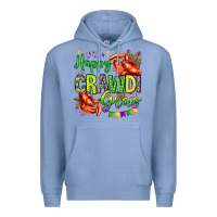 Colony Blue happy crawdi gras olivia Premium Hoodie - OliviaCreatesArt