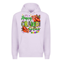 Lilac happy crawdi gras olivia Premium Hoodie - OliviaCreatesArt