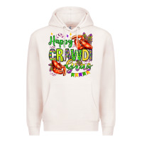 Pale Pink happy crawdi gras olivia Premium Hoodie - OliviaCreatesArt
