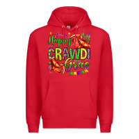Red happy crawdi gras olivia Premium Hoodie - OliviaCreatesArt