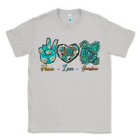 Moon Dust Peace Love Gemstone Classic Tee - BundleAndBundleShop