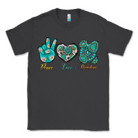 Smoke Peace Love Gemstone Classic Tee - BundleAndBundleShop