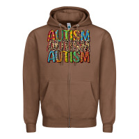 Chestnut western autism Zipper Hoodie - CowGirlArtShop
