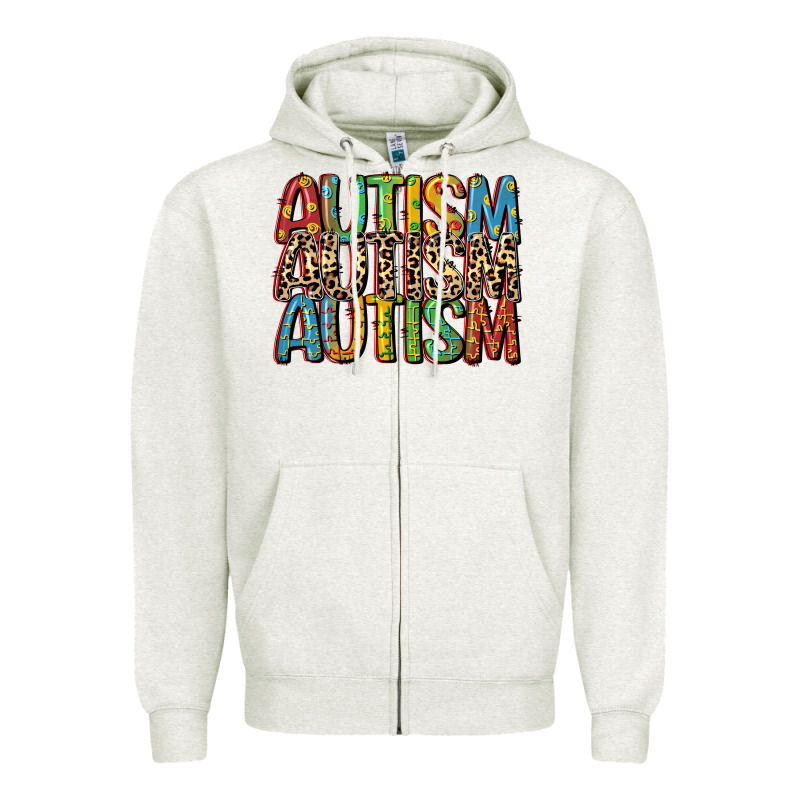 Western Autism Zipper Hoodie by CowGirlArtShop | Teevron