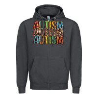 Smoke western autism Zipper Hoodie - CowGirlArtShop