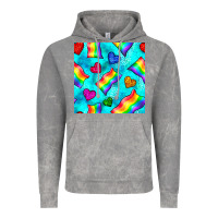 Cloud Rock Pride lgbtq flags and leopard seamless pattern Vintage Hoodie - BundleAndBundleShop