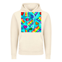 Vintage Artic Pride lgbtq flags and leopard seamless pattern Vintage Hoodie - BundleAndBundleShop