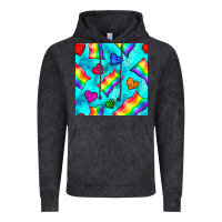 Vintage Black Pride lgbtq flags and leopard seamless pattern Vintage Hoodie - BundleAndBundleShop