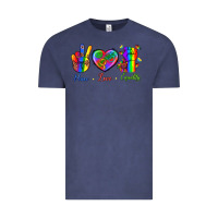 Vintage Denim Peace Love Equality Vintage Tee - BundleAndBundleShop