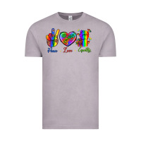 Vintage Zinc Peace Love Equality Vintage Tee - BundleAndBundleShop