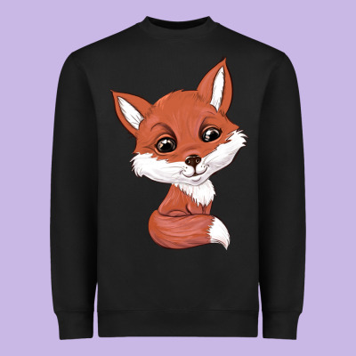 Fox Heavyweight Sweatshirt Designed By Texasbilliewilder