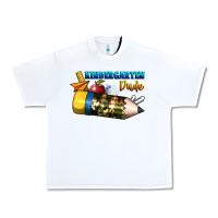 White kindergarten dude Urban Heavy Tee - BundleAndBundleShop