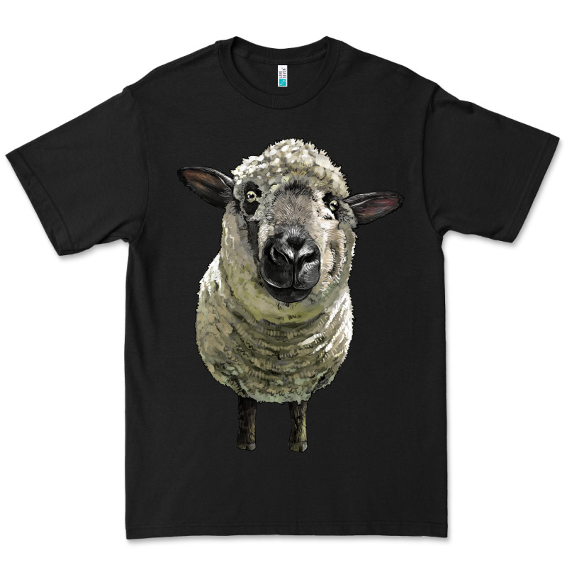 Hampshire Sheep Head Premium Tee by LillyAllenDesigns | Teevron
