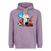 Lavender Soccer Frappe Coffee Heavyweight Hoodie - FaDigitalArtStudio