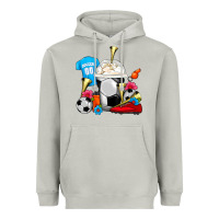 Moon Dust Soccer Frappe Coffee Heavyweight Hoodie - FaDigitalArtStudio