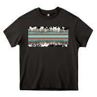 Asphalt western cowhide serape sunflower mama license plate Heavy Core Tee - BarkalooDesign