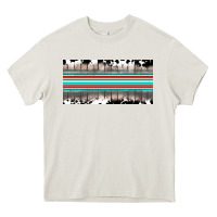 Cream western cowhide serape sunflower mama license plate Heavy Core Tee - BarkalooDesign