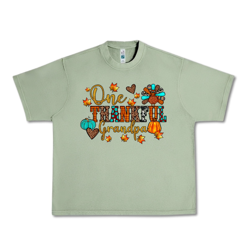 One Thankful Grandpa Urban Heavy Tee by JahusDesignShop | Teevron