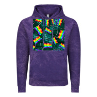 Cloud Purple Pride lgbtq flags with leopard seamless pattern Vintage Hoodie - BundleAndBundleShop