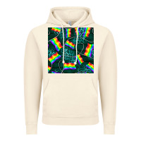 Vintage Artic Pride lgbtq flags with leopard seamless pattern Vintage Hoodie - BundleAndBundleShop