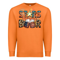 Carrot Stars stripes beer Premium Sweatshirt - FaDigitalArtStudio