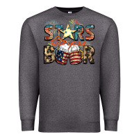 Charcoal Heather Stars stripes beer Premium Sweatshirt - FaDigitalArtStudio
