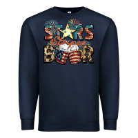 Navy Stars stripes beer Premium Sweatshirt - FaDigitalArtStudio