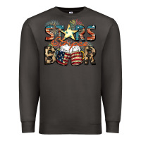 Smoke Stars stripes beer Premium Sweatshirt - FaDigitalArtStudio