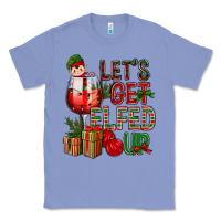 Colony Blue Let's Get Elfed Up Christmas Classic Tee - BundleAndBundleShop