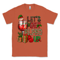 Copper Let's Get Elfed Up Christmas Classic Tee - BundleAndBundleShop