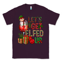 Plum Let's Get Elfed Up Christmas Classic Tee - BundleAndBundleShop